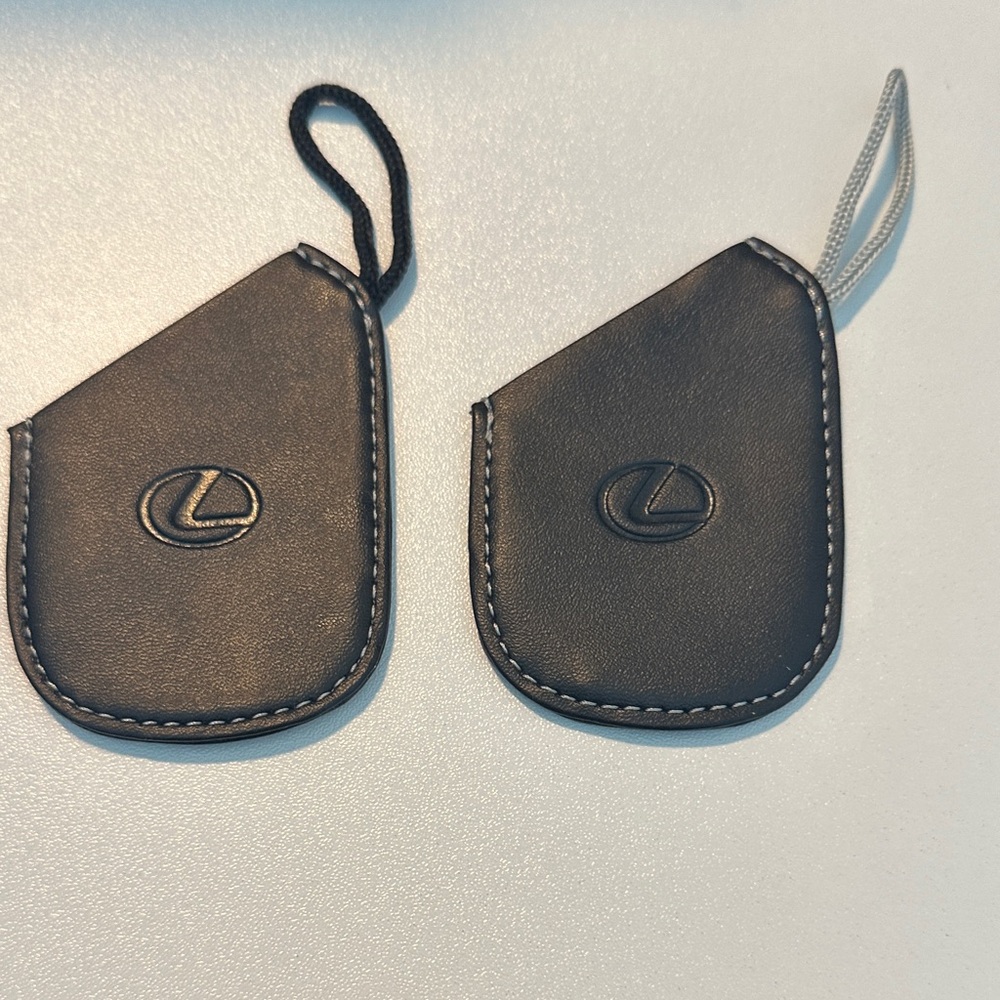 Lexus key black Leather Key Covers, brand new!